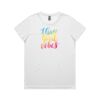 4001A Women's Maple Active Tee Thumbnail