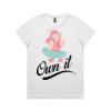 4001A Women's Maple Active Tee Thumbnail