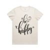 4610 Women's Maple Active Blend Tee Thumbnail