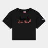 T453W Women's Heritage Jersey Cropped T-Shirt  Thumbnail