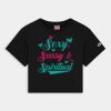 T453W Women's Heritage Jersey Cropped T-Shirt  Thumbnail