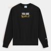S149 Unisex Adult Reverse Weave Crew Sweatshirt Thumbnail